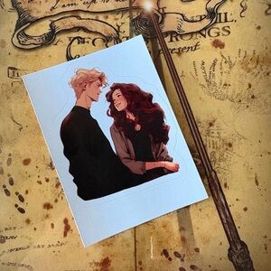 Dramione Art Sticker